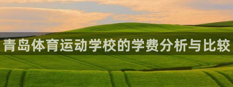 球速体育：青岛体育运动学校的学费分析与比较